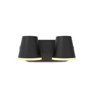 https://discount-led.fr/pt/ CAMELIA Aplique duplo LED orientável Preto 20W 3000K IP54 150,00 € 127,50 € 100936