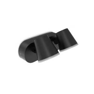 https://discount-led.fr/it/ CAMELIA Doppia lampada da parete orientabile a LED nera e rilevatore IR 20W 3000K IP54 165,00 € ...
