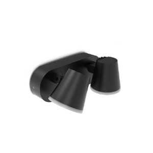 https://discount-led.fr/it/ CAMELIA Doppia lampada da parete orientabile a LED nera e rilevatore IR 20W 3000K IP54 165,00 € ...
