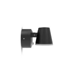 https://discount-led.fr/pt/ CAMELIA Candeeiro de parede LED duplo orientável preto e detetor de IR 20W 3000K IP54  165,00 €  ...