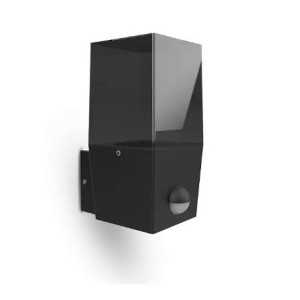 https://discount-led.fr/it/ HELIOS E27 Lampada da parete rettangolare nera e sensore IR IP44  68,80 €  55,04 €    100941