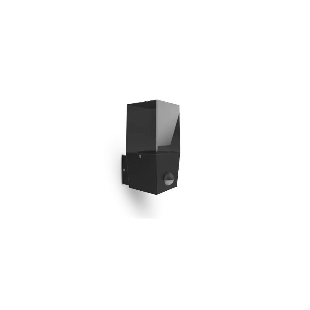 https://discount-led.fr/it/ HELIOS E27 Lampada da parete rettangolare nera e sensore IR IP44  68,80 €  55,04 €    100941