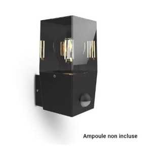 https://discount-led.fr/fr/ Applique Murale HELIOS E27 Rectangulaire Noir & détecteur IR IP44 68,80 € 53,66 € 100941