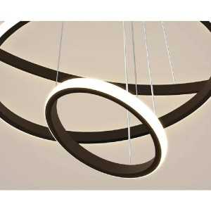 https://discount-led.fr/gb/ Tringhs black 3 ring pendant lamp 76w CTT dimmable by remote control 178,50 € 139,23 € A2617