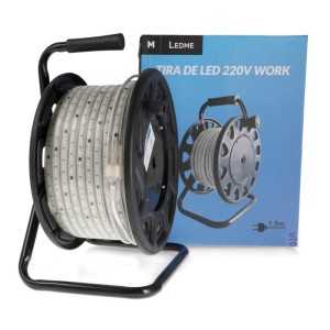 https://discount-led.fr/fr/ Ruban de Led 220V sur enrouleur Smd Work 6000k 12W/m 1400lm/m Ip65 - 50 Mètres 274,80 € 214,34 ...