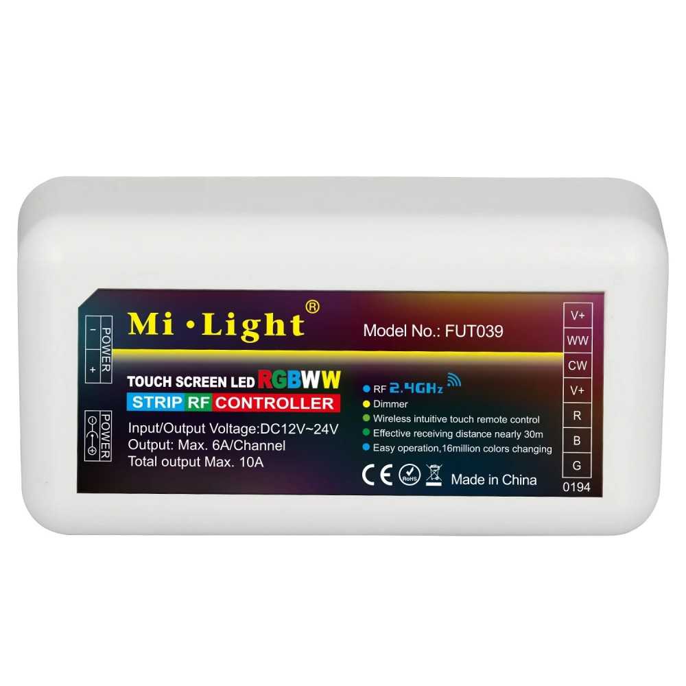 https://discount-led.fr/es/ Controlador de tiras LED RGB de 2,4 GHz&CCT  14,00 €  11,20 €    FUT039