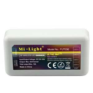 2,4 GHz LED stripbesturing voor één kleur FUT036 12,80 €