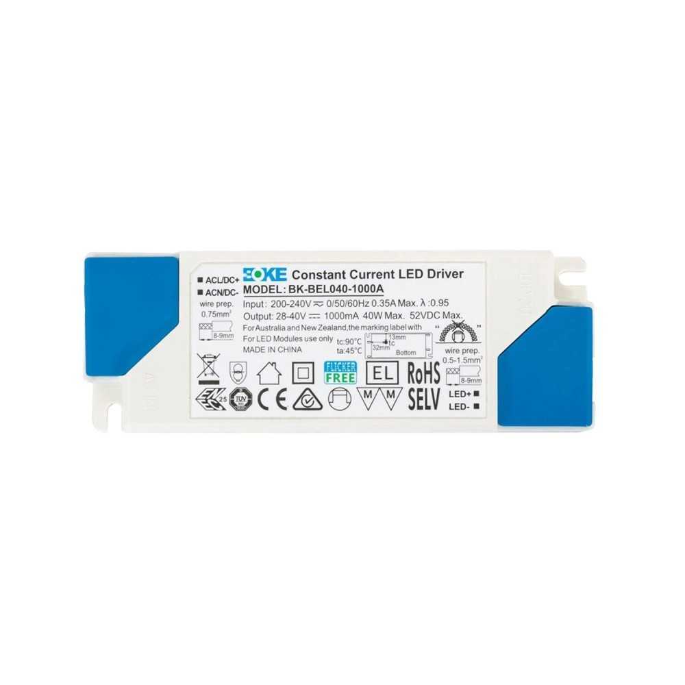 https://discount-led.fr/it/ Driver BOKE 180-264V Uscita 28-40V DC 1000mA 40W No Flicker BK-BEL-040 13,60 € 10,61 € 82308
