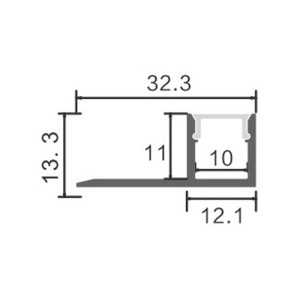 https://discount-led.fr/it/ Profilo in alluminio Ope - 2 metri 14,20 € 11,08 € LM3855