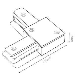 https://discount-led.fr/it/ Connettore ferroviario XD monofase tipo L - nero  4,60 €  3,68 €    LM3255