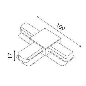 https://discount-led.fr/it/ Connettore ferroviario XD monofase tipo T - bianco  4,90 €  3,92 €    LM3253