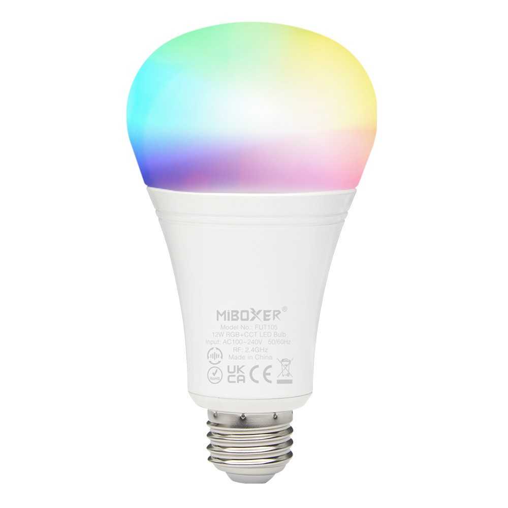 https://discount-led.fr/it/ Lampadina controllabile LED RGB&CCT 12W E27  38,00 €  30,40 €    FUT105