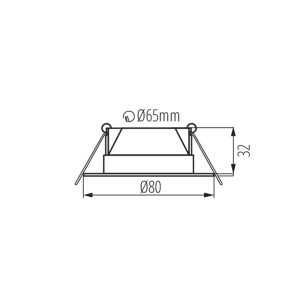 https://discount-led.fr/gb/ FIZU luminaire CCT Adjustable 230V 4W 3000K/4000K/6500K Ø80 White  9,60 €  7,68 €    39261