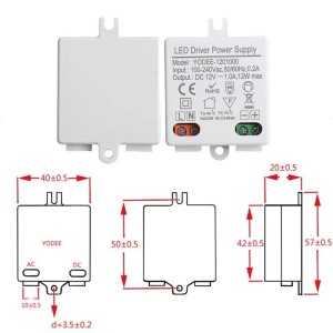 https://discount-led.fr/pt/ Fonte de alimentação LED 12W 12VDC 1.0A  12,20 €  9,76 €    A2628
