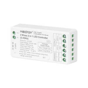 https://discount-led.fr/pt/ Controlador LED Miboxer 2-fios 2 em 1 2,4 GHz 12-48 V CC (LC2-RF)  22,30 €  17,84 €    LC2RF