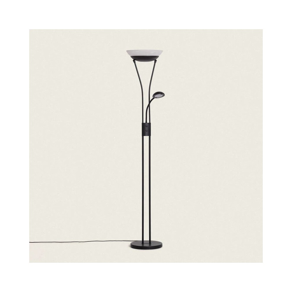https://discount-led.fr/fr/ Lampadaire avec Lecture Métal Ethan Noir  121,30 €  97,04 €    C213894