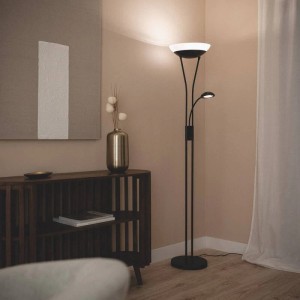 https://discount-led.fr/gb/ Floor Lamp with Reading Ethan Metal Black  121,30 €  97,04 €    C213894