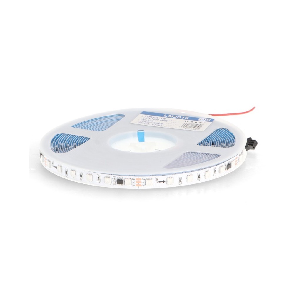 https://discount-led.fr/de/ Digitales Led-Band 24V Smd Mixt Ip20 Rgb 14W/m 10 Meter  79,70 €  63,76 €    LM2019