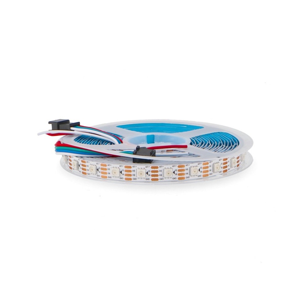 https://discount-led.fr/pt/ Fita Digital Led 12V Smd Messe Ip20 Rgb 12V DC 14W/m 5 Metros  129,90 €  103,92 €    LM2020