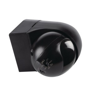 PIR motion detector ALER MINI black 6m