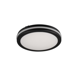 Plafonnier BENO ECO LED Ø200 20w CCT IP65 Noir