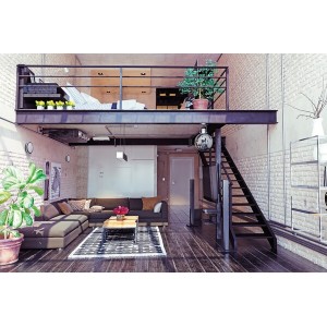 Plafón BENO LED Ø200 18w CCT IP65 grafito