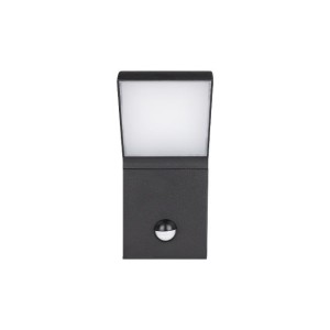 Luminaria arquitectónica Clark 12W LED con sensor PIR 4000K