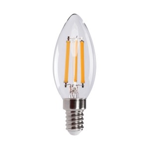 XLED C35 5,9w 2700k E14 filamento led lampadina dimmerabile