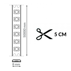 Led Ribbon 24V Cob Maori Ip20 14W/m - 5 Metros - ORO - 3 años de garantía
