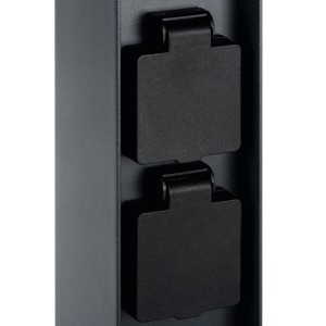 Luminaire extérieur avec source de lumière G9 remplaçable DASTEN et prises électrique