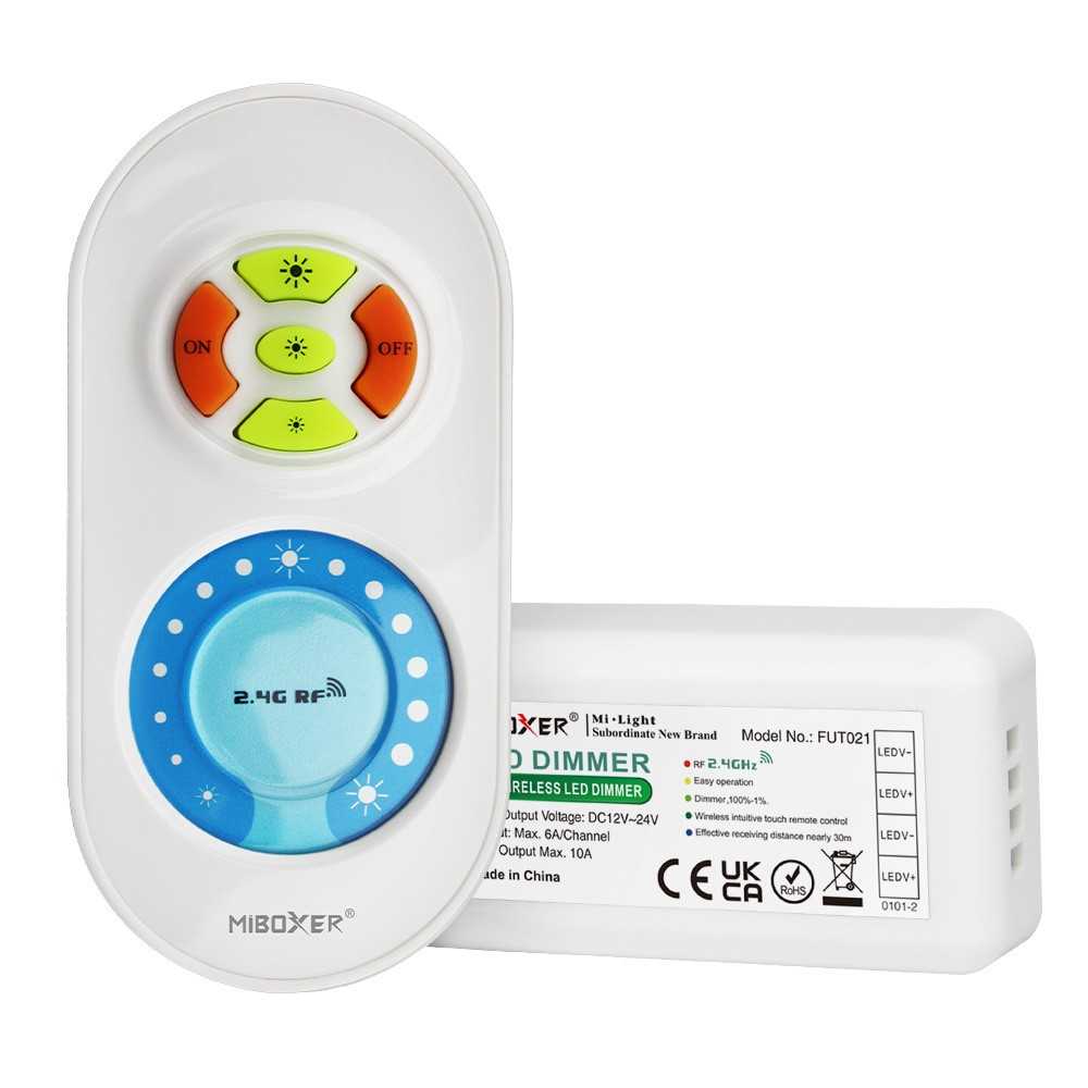 https://design-led.fr/nl/ Afstandsbediening & éénkleurige LED-regelaar 19,50 € 16,58 € FUT021