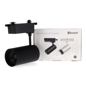 30W Single Phase Black Bluetooth Rail Speaker