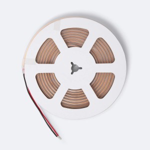 Led Ribbon 24V Cob 2700K Ip65 10W/m - 5 Metros - 24V - 3 años de garantía