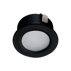 Integrierte LED-Leuchte 12V 1W IMBER Ø30 mm IP65 4000K schwarz