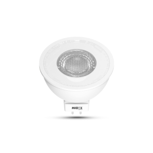 Miidex - Lâmpada LED GU5.3 Spot 6W 4000K 38° - Ref: 100575