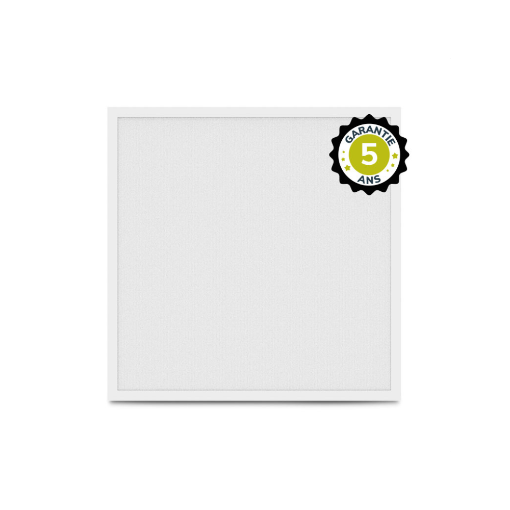 Miidex - Panel LED PMMA Blanco 595x595 28W 4000K Prismático - 5 años de garantía - Ref : 101101