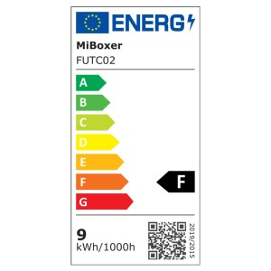Miboxer - Candeeiro de jardim LED RGB inteligente + CCT 9 W (2,4 GHz) - FUTC02