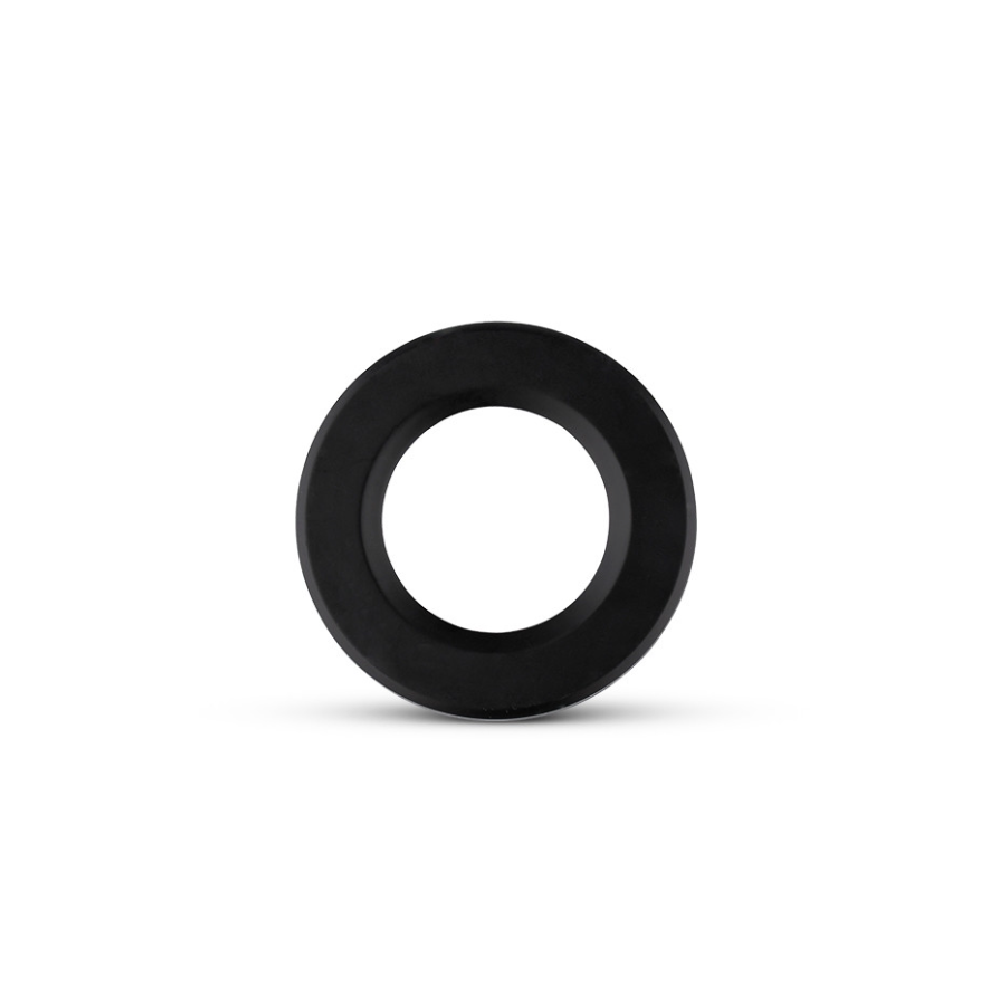 Miidex - Soporte redondo negro fijo para foco SPECTRA - Ref.: 100844