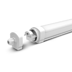 Miidex - Waterproof with integrated LEDs CCT, 35W, 1215 x 66 x 63 mm, through-hole mounting – 5-year warranty – Ref: 101080