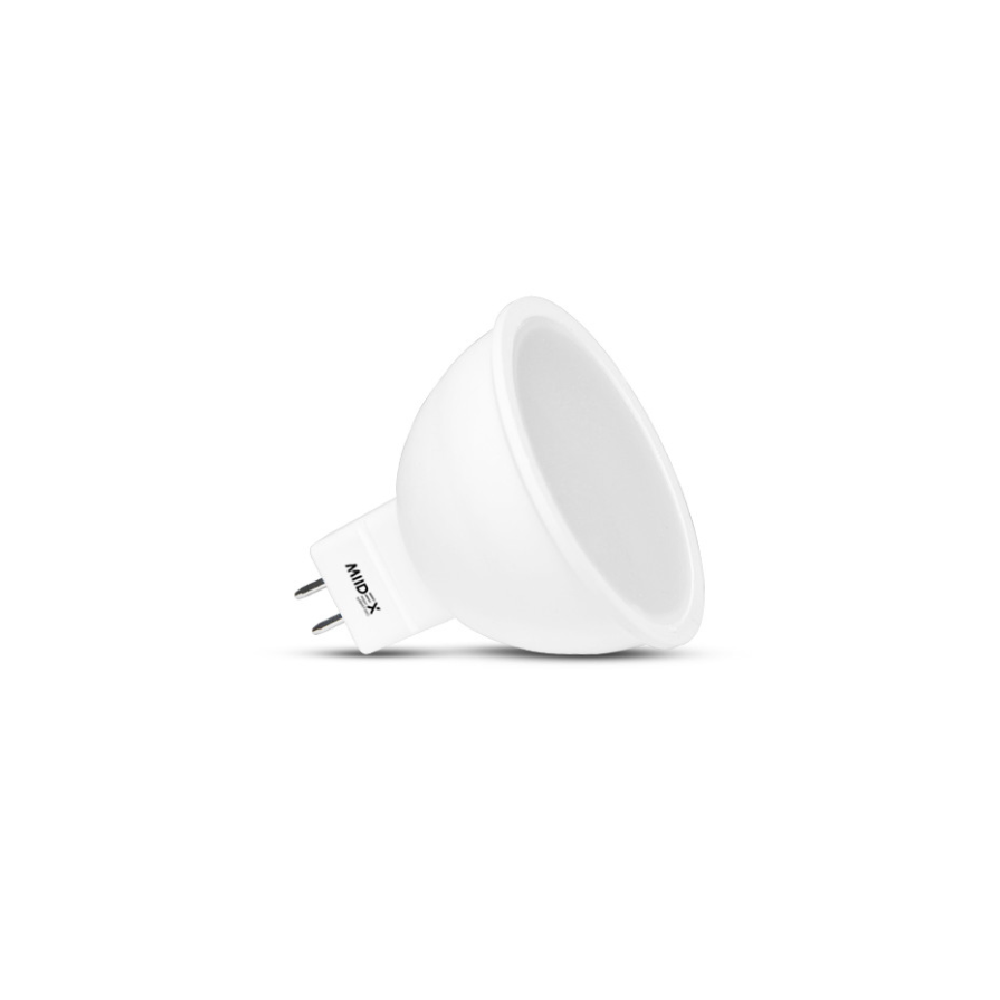 Miidex - Bombilla LED GU5.3 Spot 4,6 W 3000 K 120° - Ref.: 100578