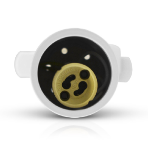 Miidex - Spot LED sur rail FOCUS Blanc GU10 3 allumages - Réf : 8370
