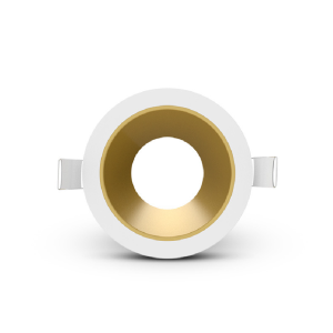 Miidex – Round/round low-luminance white/gold reflector for ÉCLAT II spotlight – Ref: 100283