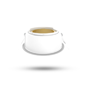 Miidex – Round/round low-luminance white/gold reflector for ÉCLAT II spotlight – Ref: 100283