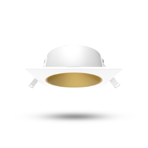 Miidex - Low-luminance square/round white/gold reflector for ÉCLAT II spotlight - Ref: 100286