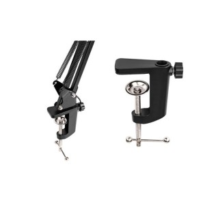 LVT - Lámpara de escritorio para dibujo Polino LED CCT, 14 W, negra, regulable - Ref.: