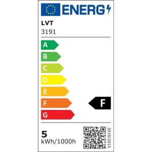 LVT - Lâmpada LED GU10 Vita 4,9 W 4000 K SMD 2835 230 V - Ref.: 3191