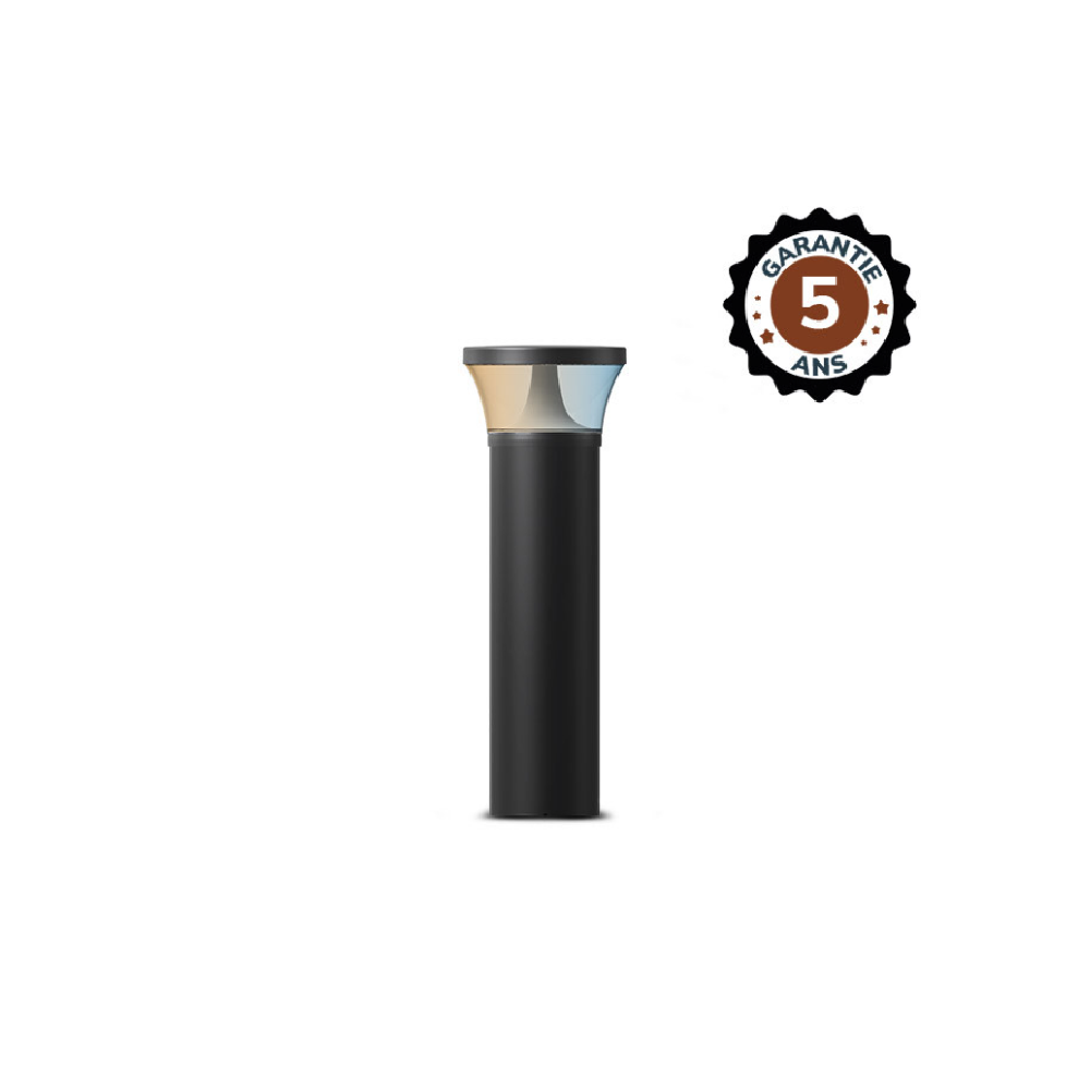 Miidex - Paletto LED FUSAIN 25W CCT Nero 475 mm GARANZIA 5 ANNI IP66 - Cod. art.: 100342