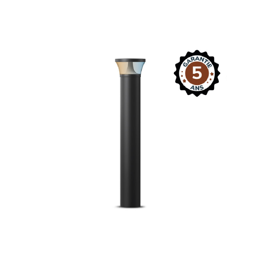 Miidex - LED-paaltje FUSAIN 25 W CCT, zwart, 975 mm, IP66 - 5 jaar garantie - Art.nr.: 100343