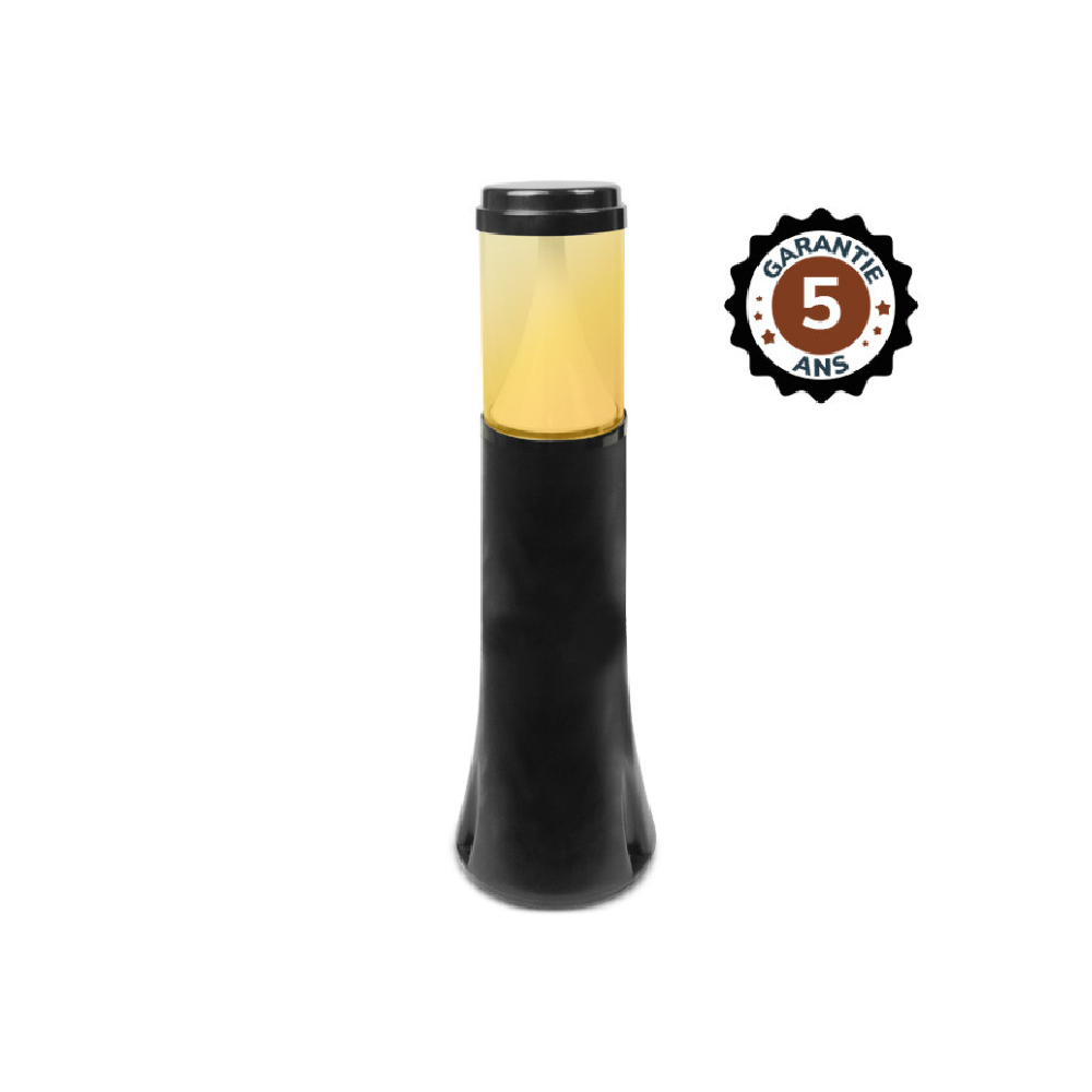 Miidex - Potelet LED NOLANA PC 15W CCT Noir 750 mm IP65  - Garantie 5 ans - Réf : 100390