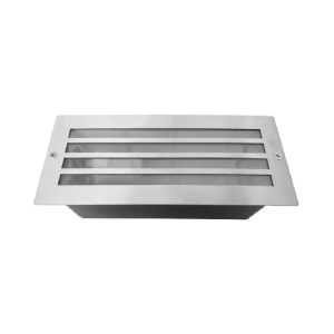 Miidex - Foco LED PITON empotrable en suelo, casquillo E27, acero inoxidable 304, IP44 - Ref.: 70745